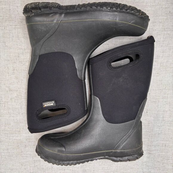 BOGS Unisex Waterproof Insulated Rubber & Neoprene Winter Rain Boot Kids Size 5 - Picture 10 of 10